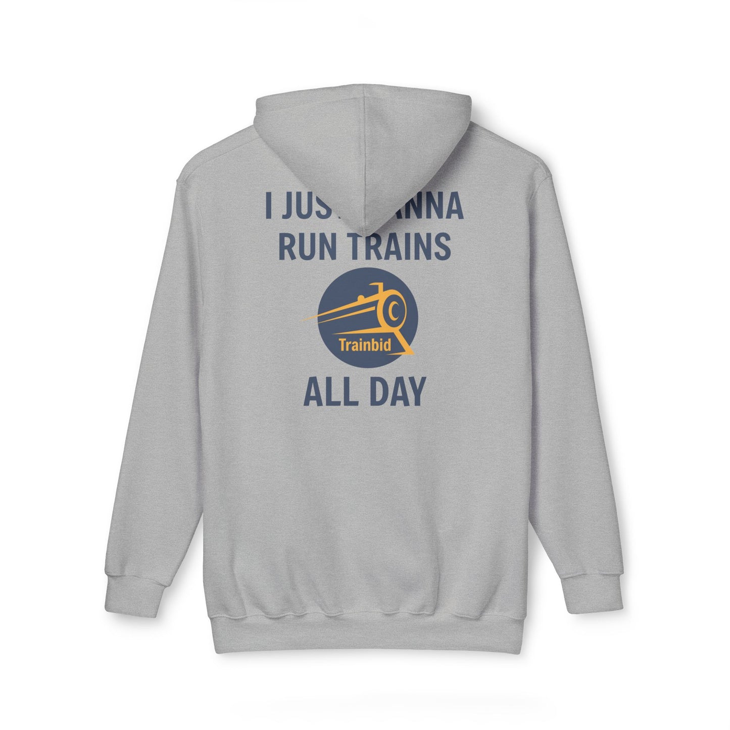 Run Trains All Day Train Enthusiast Unisex Hoodie, Perfect Gift for Train Lovers, Cozy Sweatshirt for All Occasions, Made in US, Buy More Trains [...]