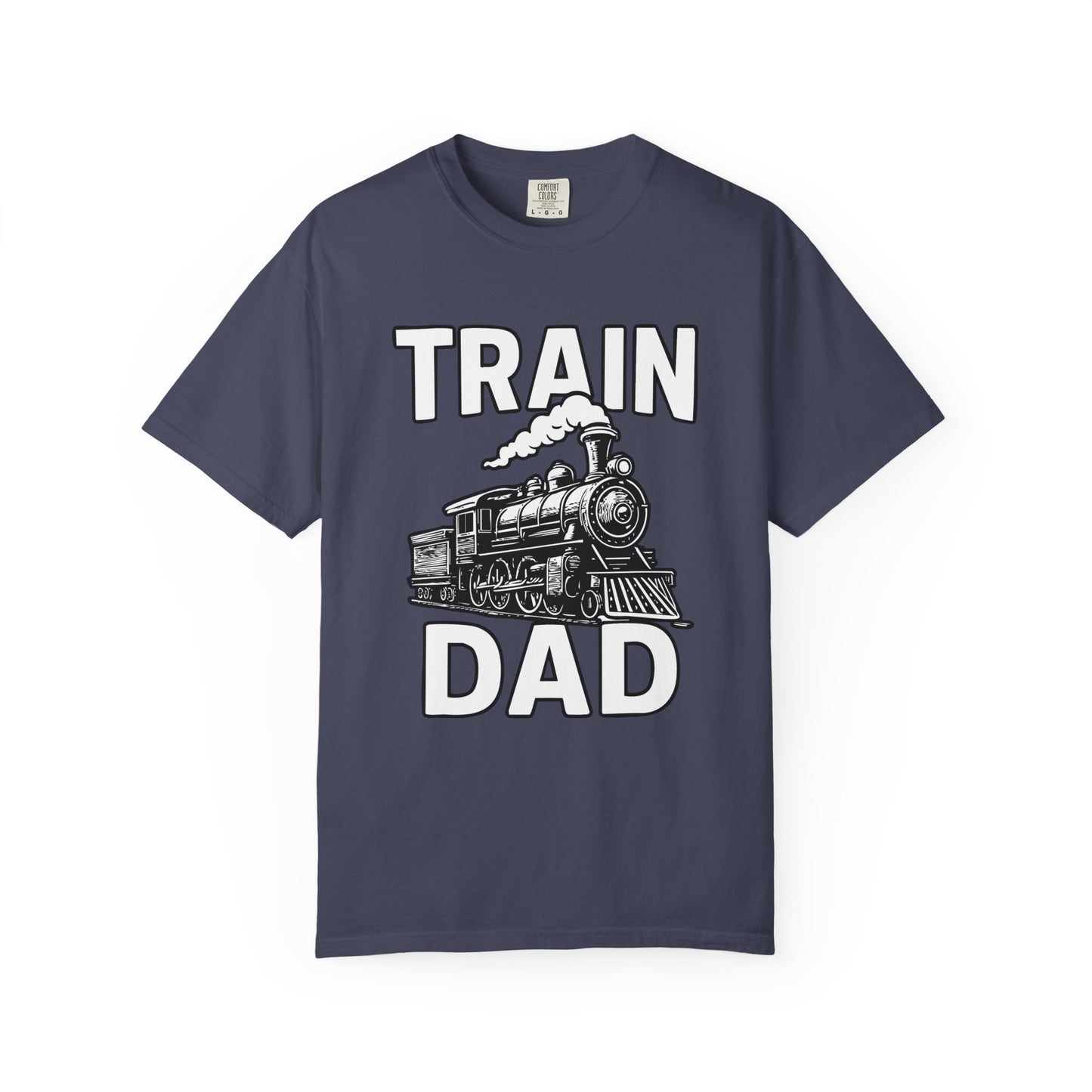 Train Dad T-shirt for Train Enthusiasts