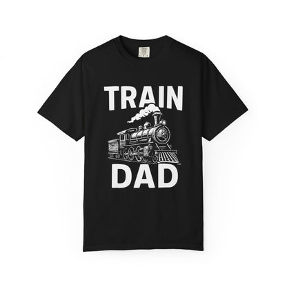 Train Dad T-shirt for Train Enthusiasts