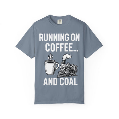 Coffee & Coal - Train and Coffee Enthusiast Tee - Unisex T-shirt