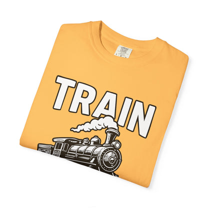 Train Dad T-shirt for Train Enthusiasts
