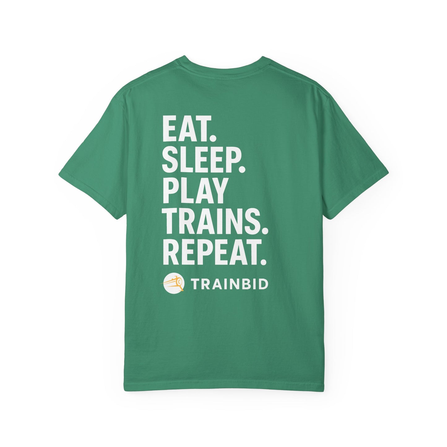 Eat Sleep Play Trains Repeat - Train Lover T-Shirt