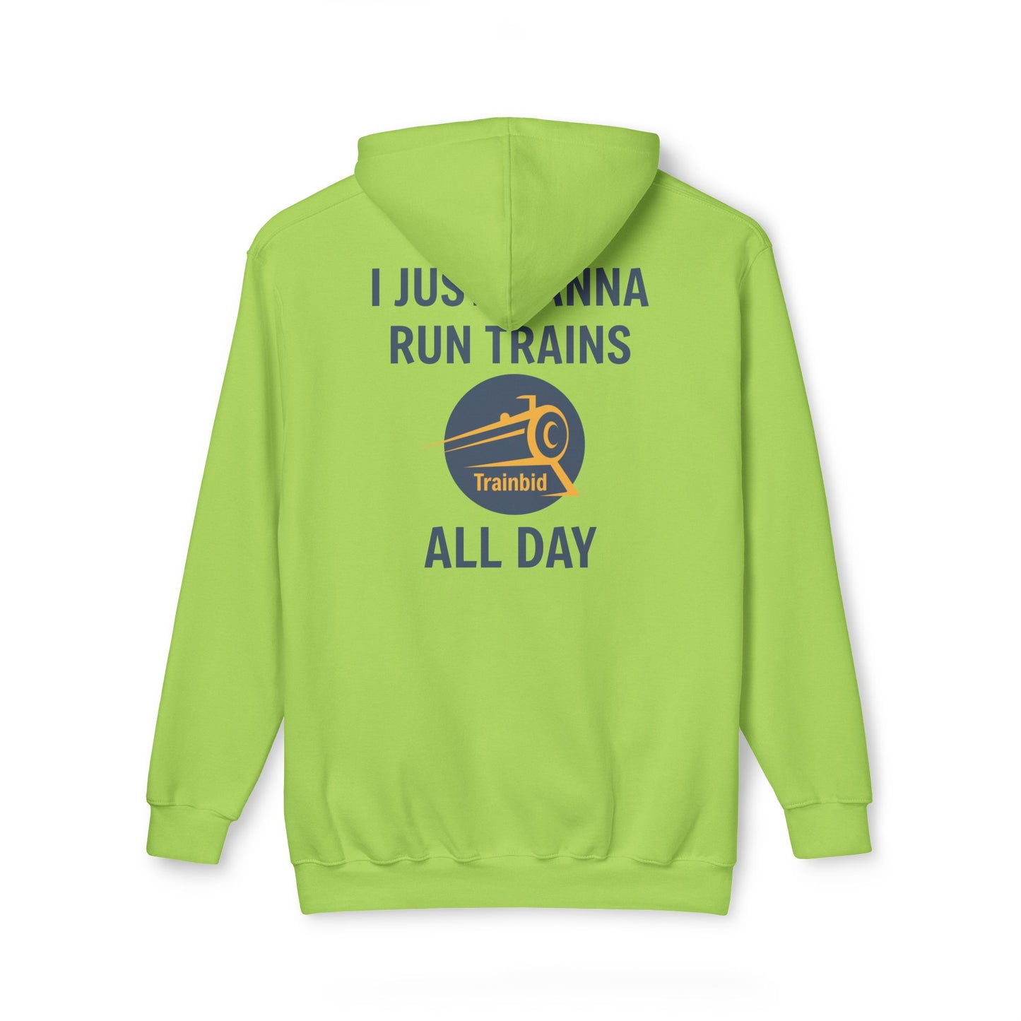 Run Trains All Day Train Enthusiast Unisex Hoodie, Perfect Gift for Train Lovers, Cozy Sweatshirt for All Occasions, Made in US, Buy More Trains [...]