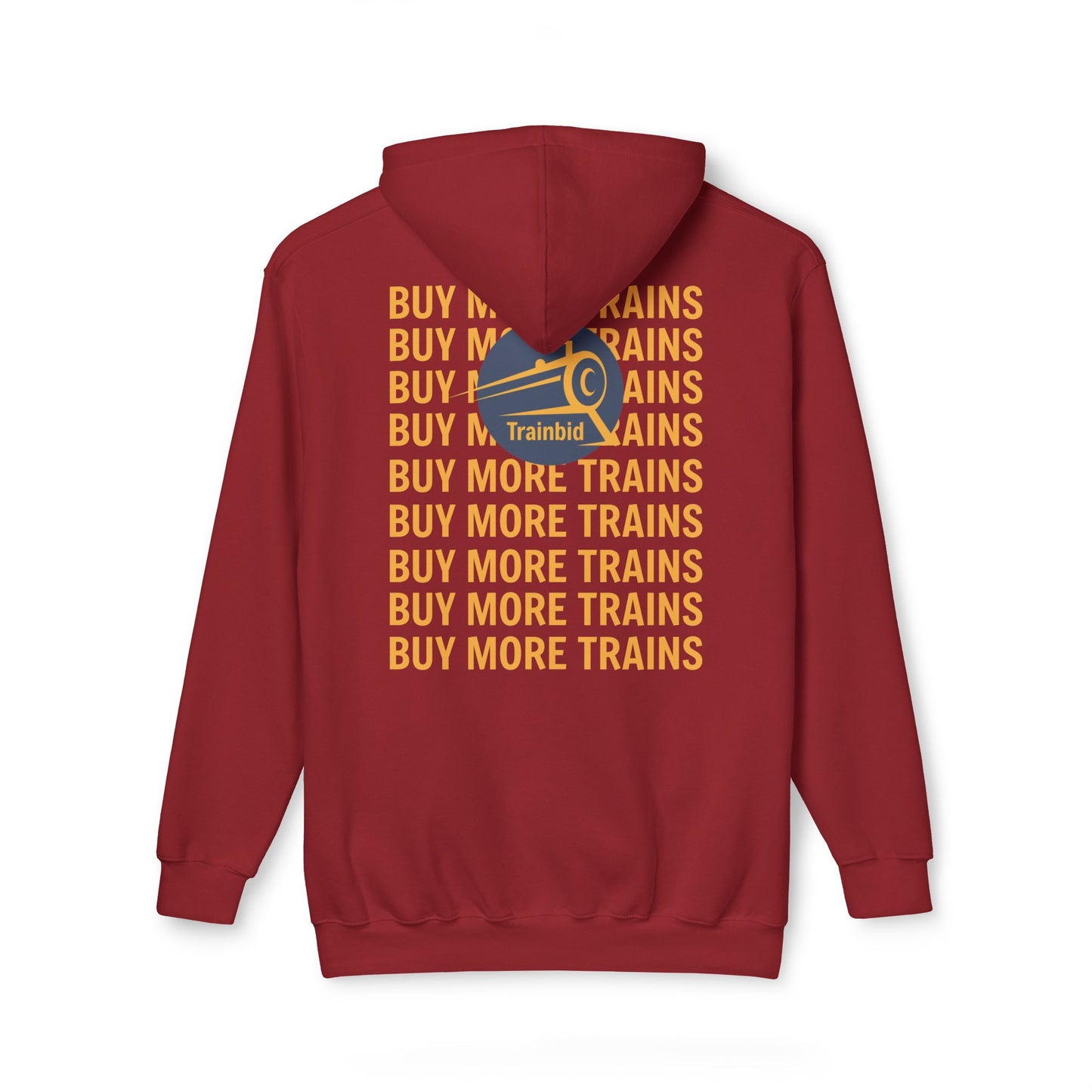 Train Enthusiast Unisex Hoodie, Perfect Gift for Train Lovers, Cozy Sweatshirt for All Occasions, Made in US, Buy More Trains [...]