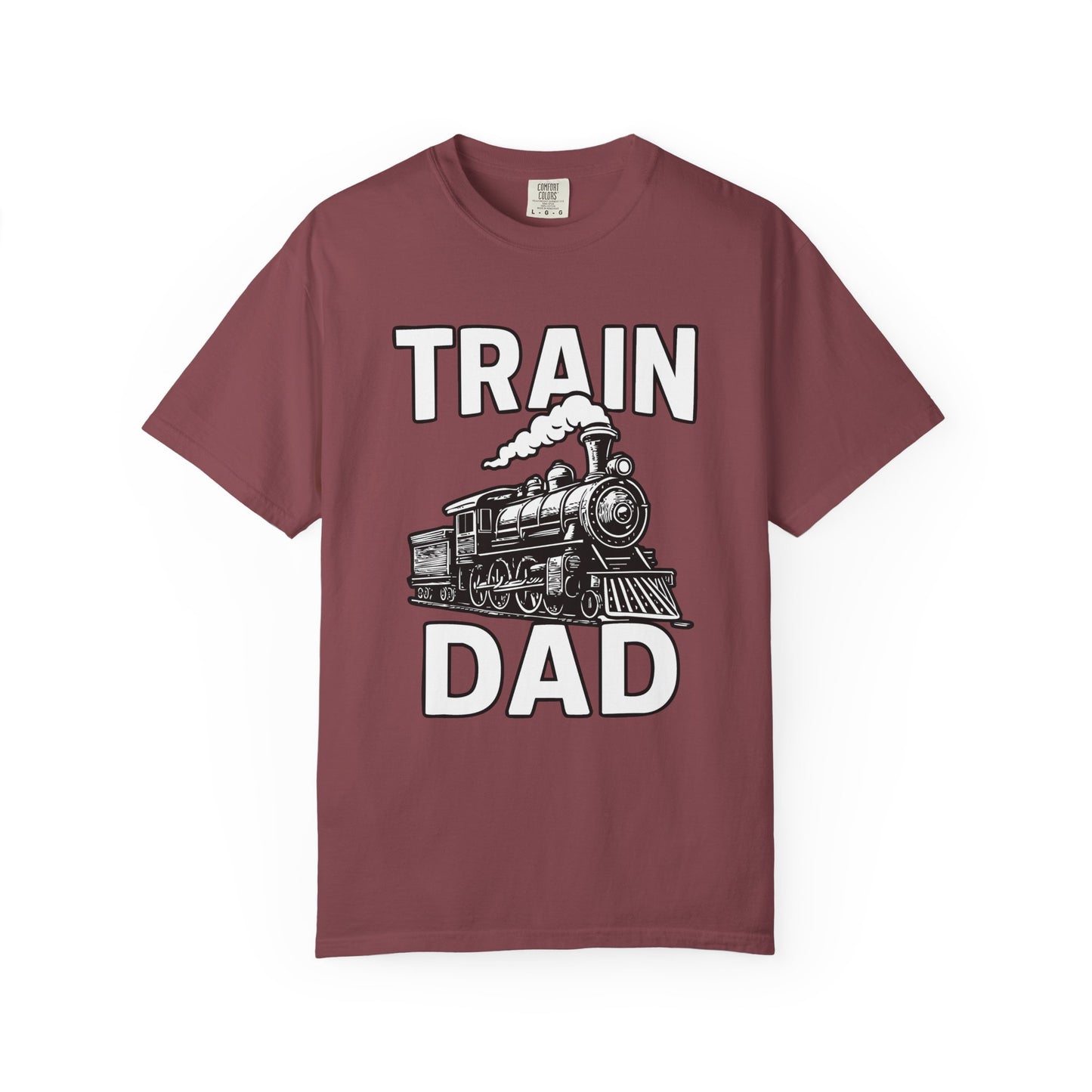 Train Dad T-shirt for Train Enthusiasts