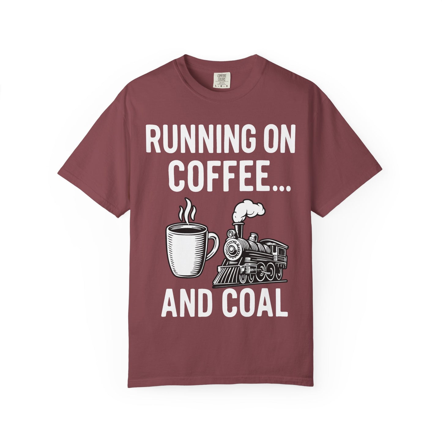 Coffee & Coal - Train and Coffee Enthusiast Tee - Unisex T-shirt