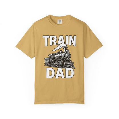 Train Dad T-shirt for Train Enthusiasts