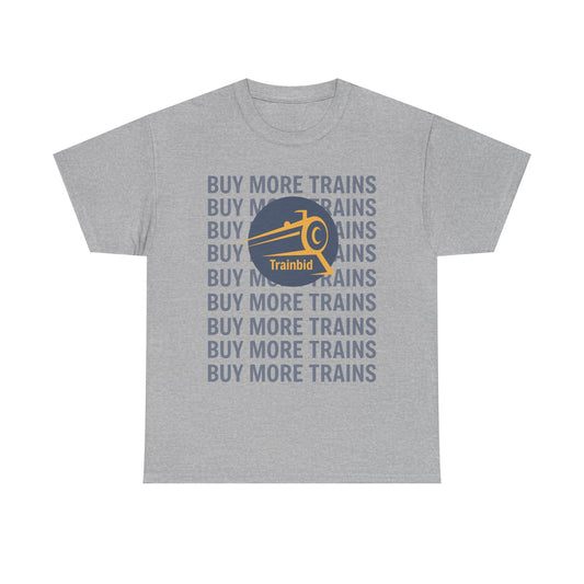 Train Enthusiast Tee | Vintage Style Heavy Cotton T-Shirt for Railfans, Gift for Train Lovers, Collectors, Birthday, Casual Wear, [...]
