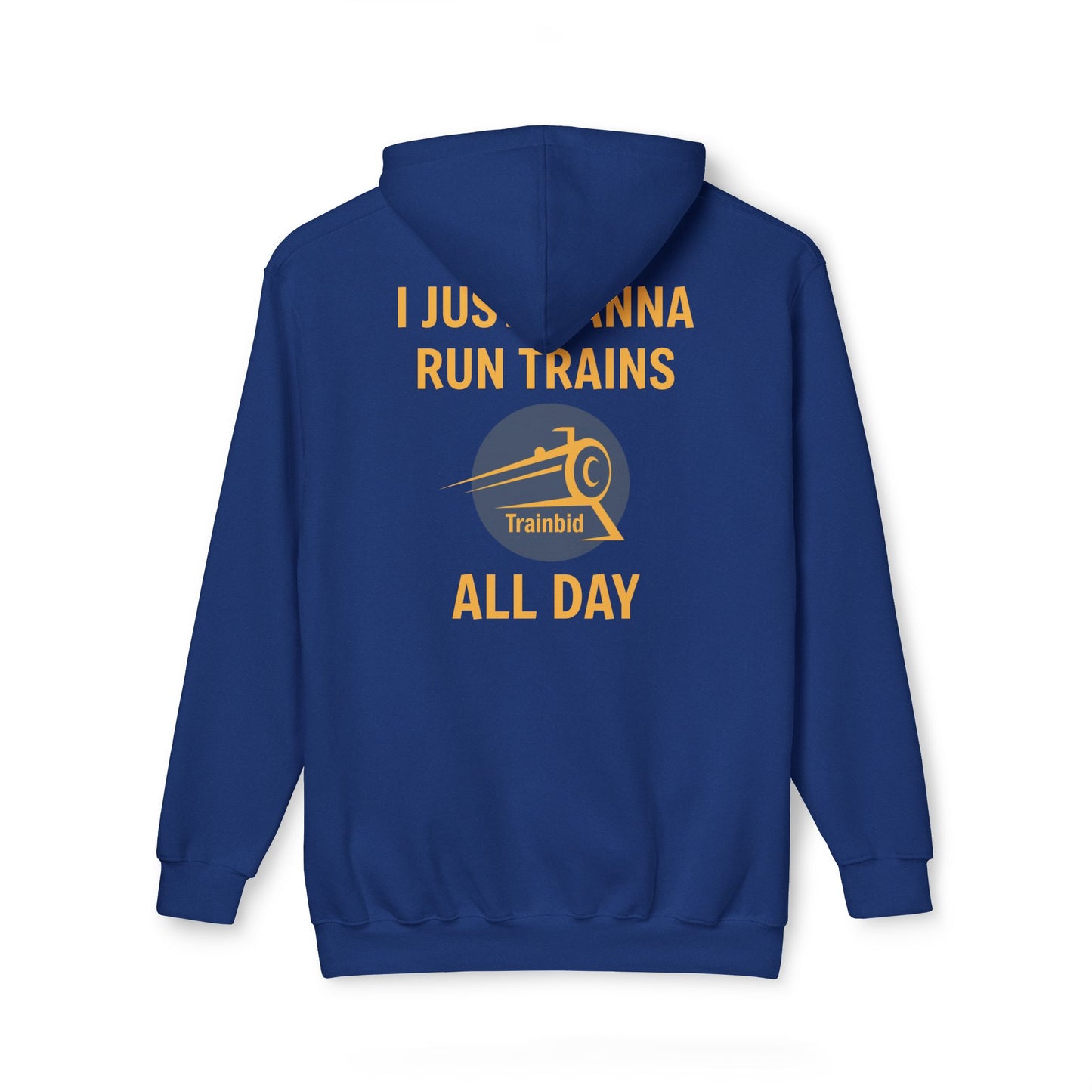 Run Trains All Day Train Enthusiast Unisex Hoodie, Perfect Gift for Train Lovers, Cozy Sweatshirt for All Occasions, Made in US, Buy More Trains [...]