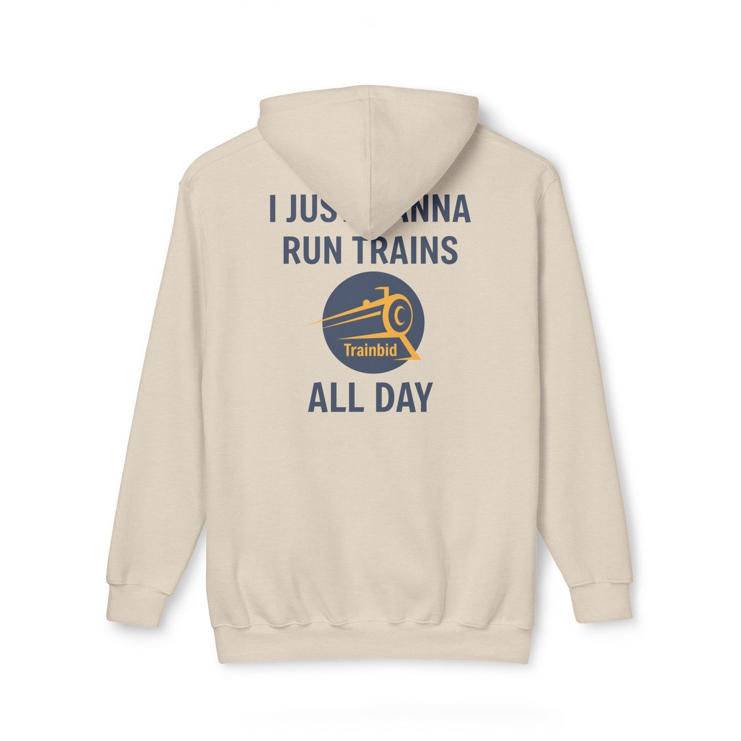 Run Trains All Day Train Enthusiast Unisex Hoodie, Perfect Gift for Train Lovers, Cozy Sweatshirt for All Occasions, Made in US, Buy More Trains [...]
